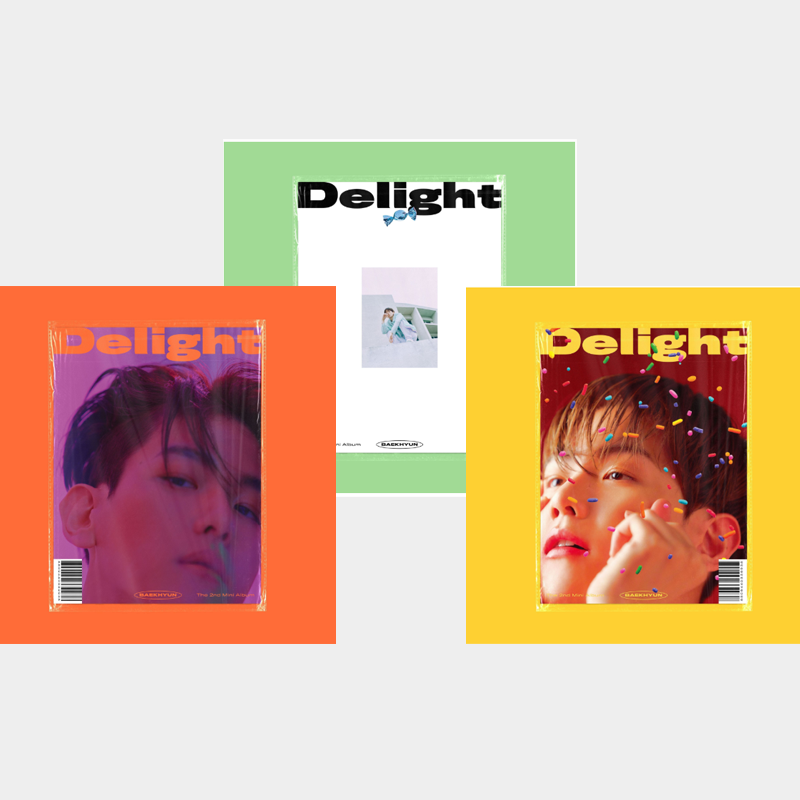 Baekhyun Delight Album Covers