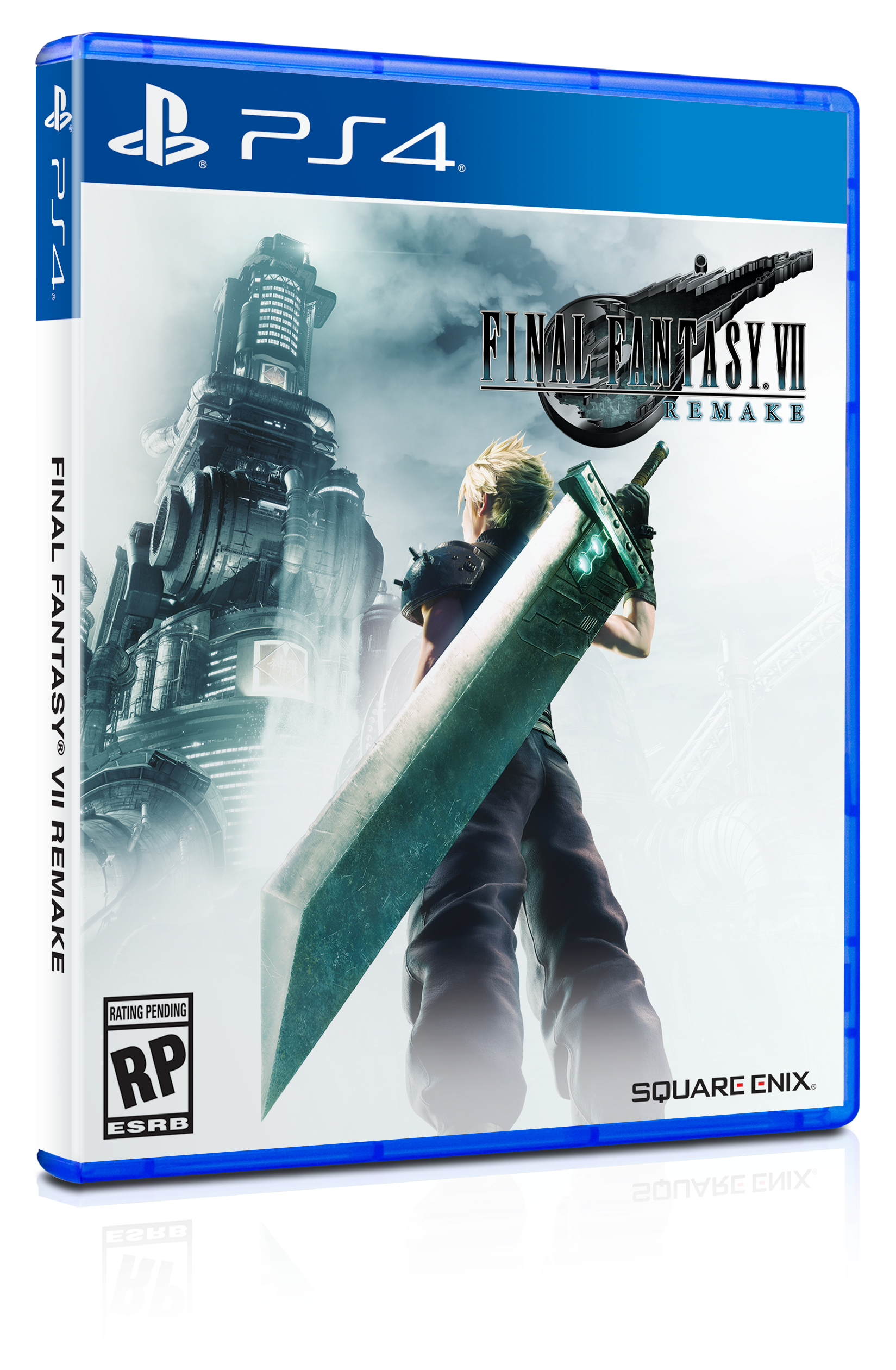  FFVIIR Standard Edition Box Arts